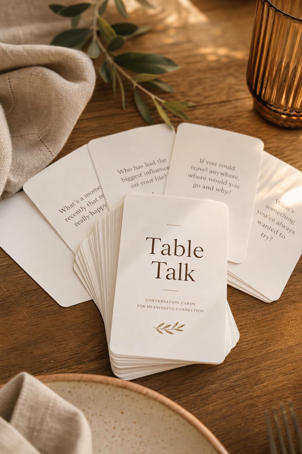 Table Talk — Conversation Cards
